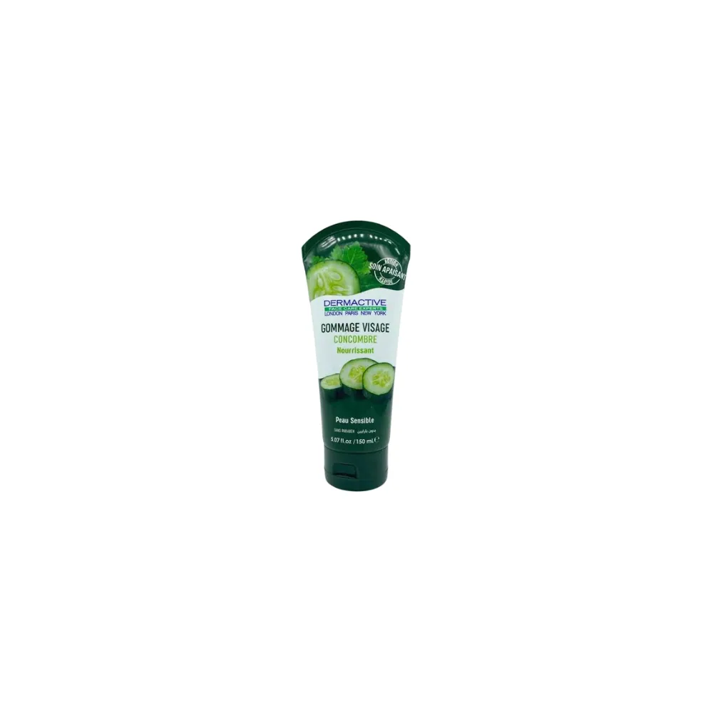 Dermactive Gommage Visage Concombre Nourissant 150ml