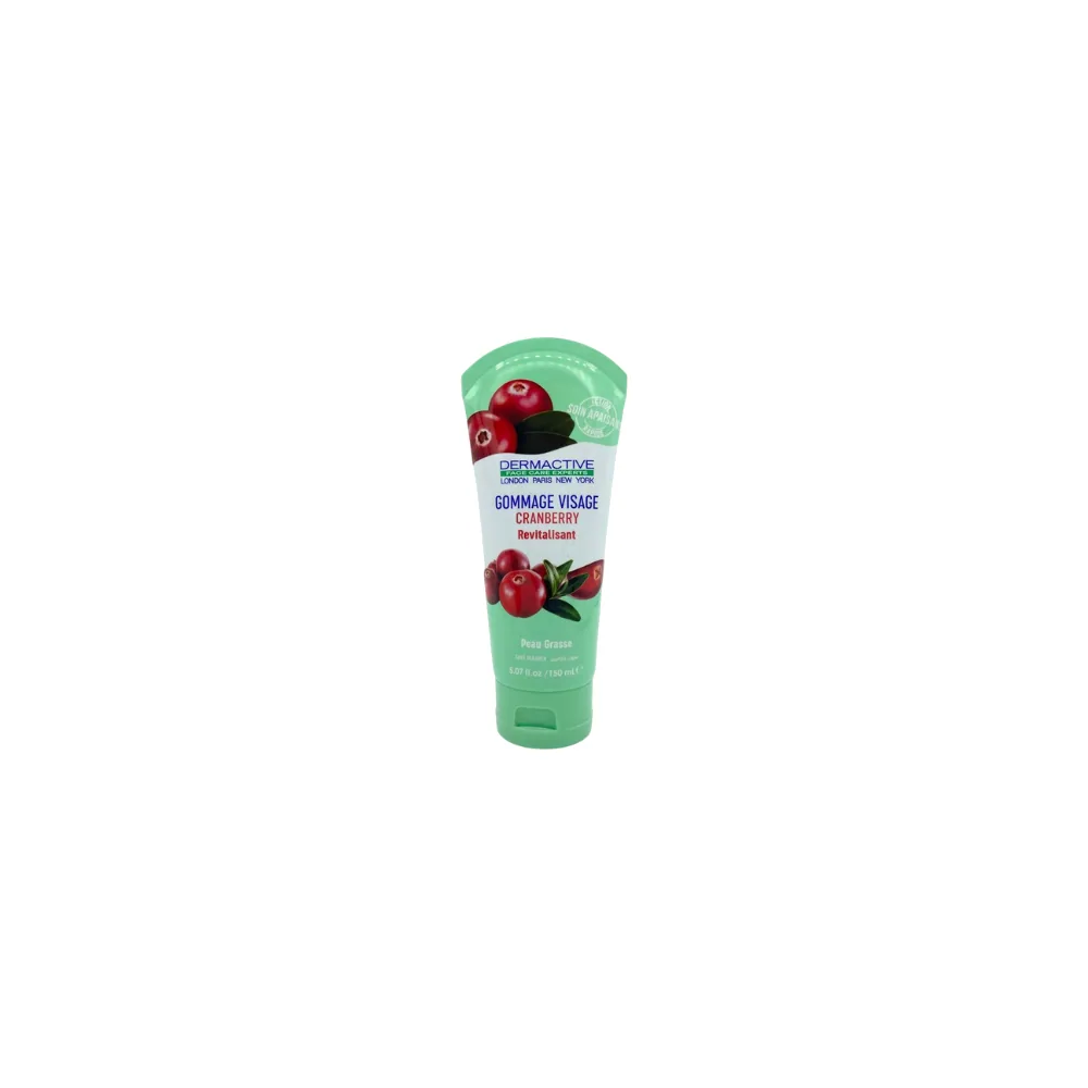 Dermactive Gommage Visage Cranberry Revitalisant 150ml