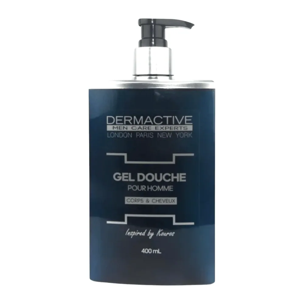 Dermactive Men Care Experts Gel Douche 400Ml Parfum Kouros