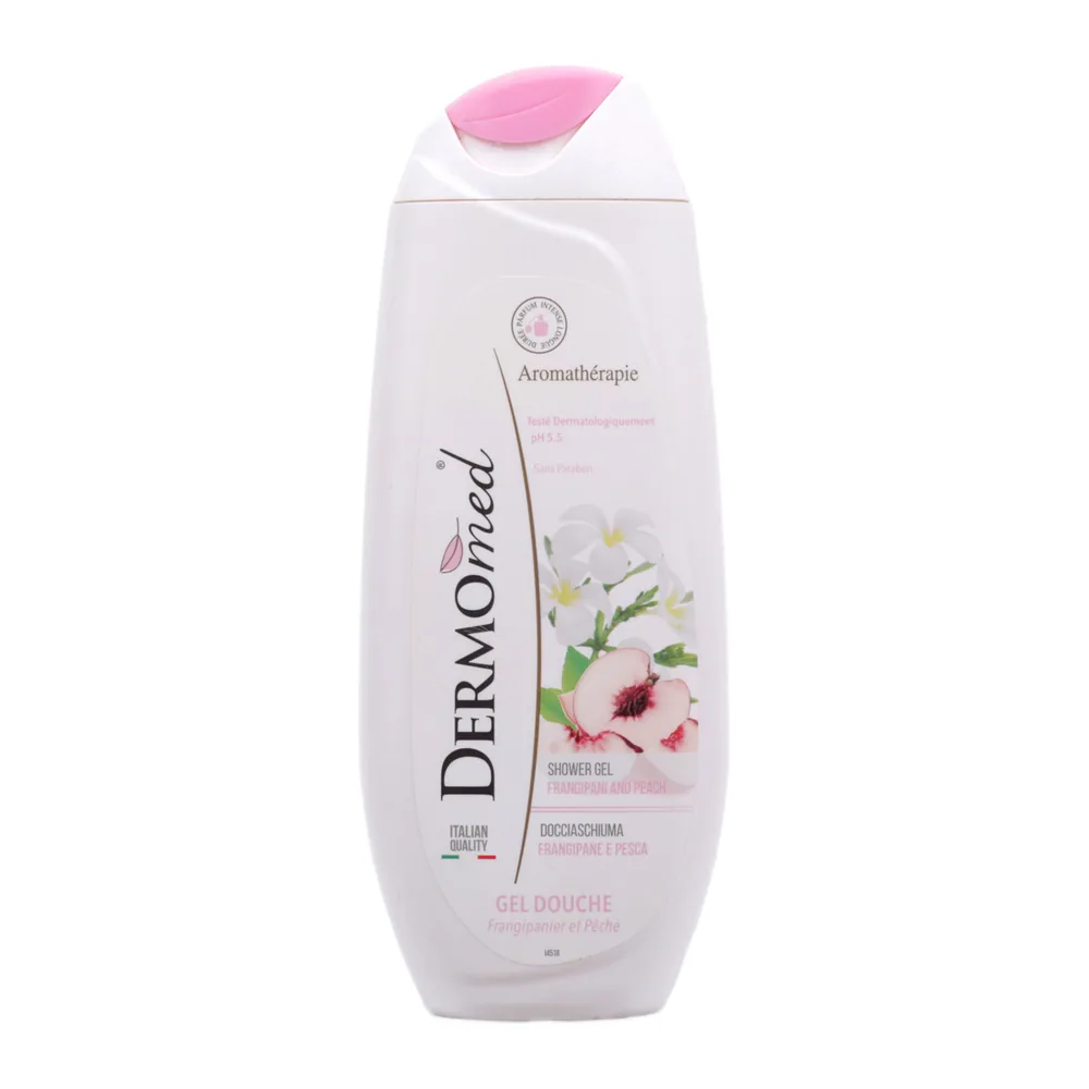 Dermomed Gel Douche 250Ml Frangipanier Et Peche