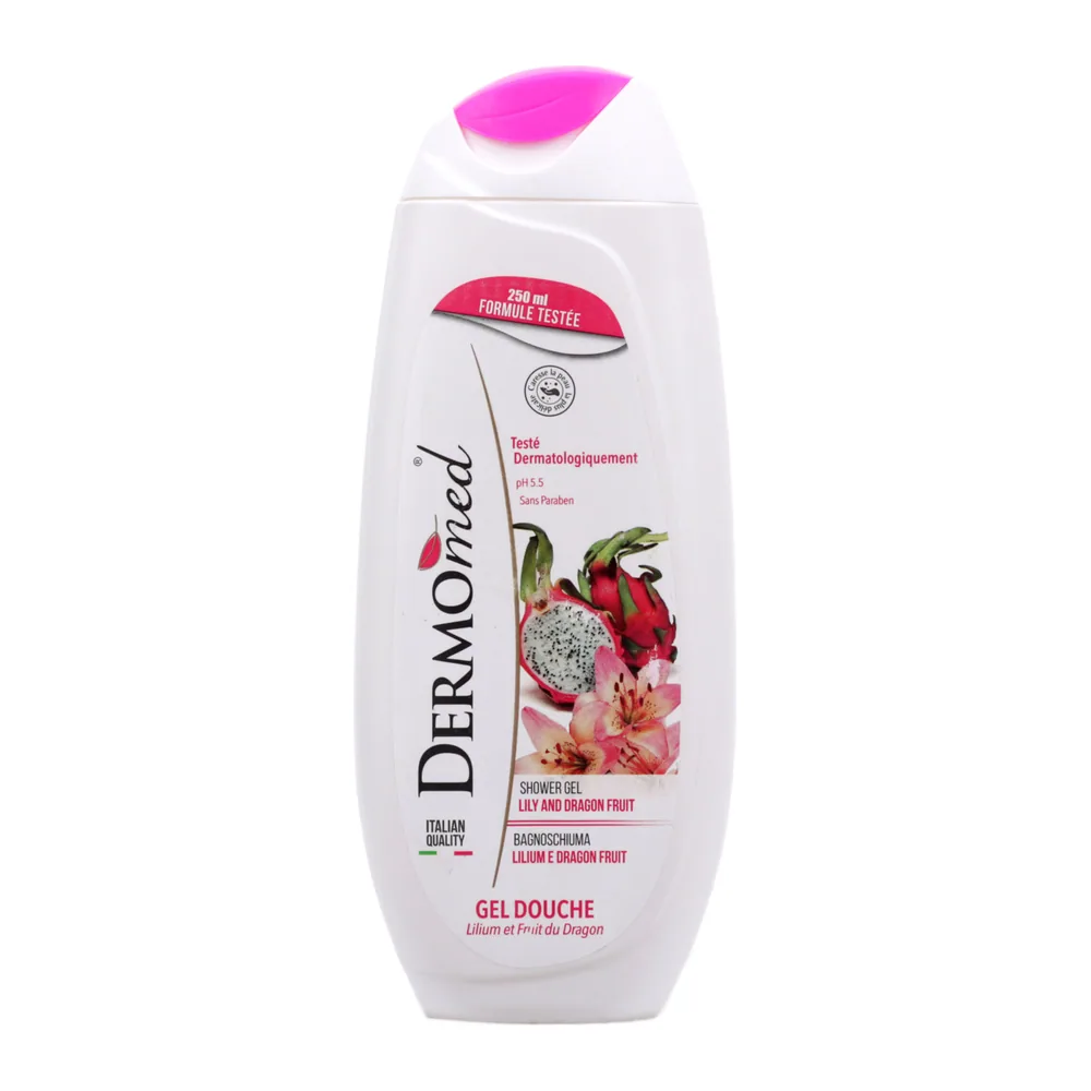 Dermomed Gel Douche 250Ml Lilium Et Fruit Du Dragon
