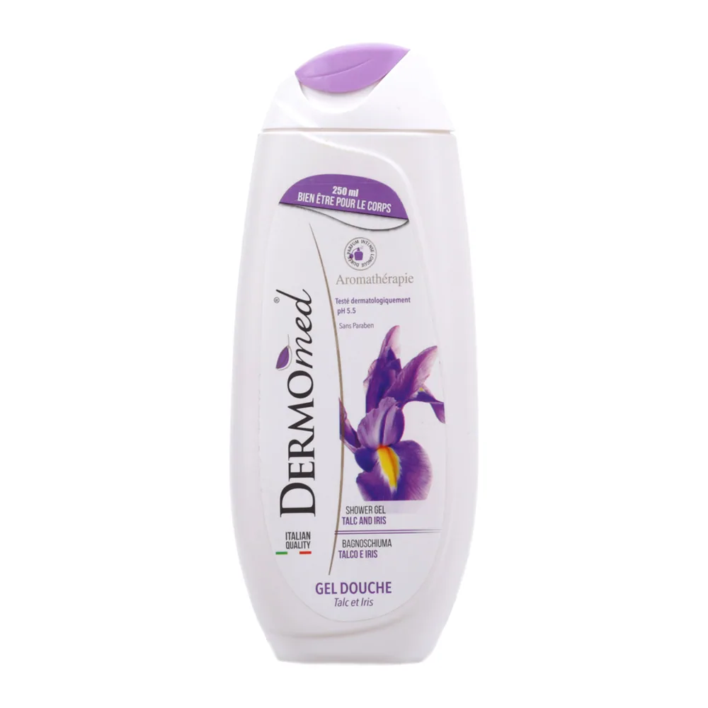 Dermomed Gel Douche 250Ml Talc Et Iris