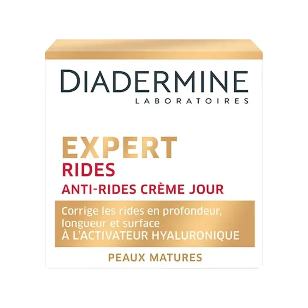 Diadermine Expert Rides Creme De Jour Peaux Mature 50Ml Age +45