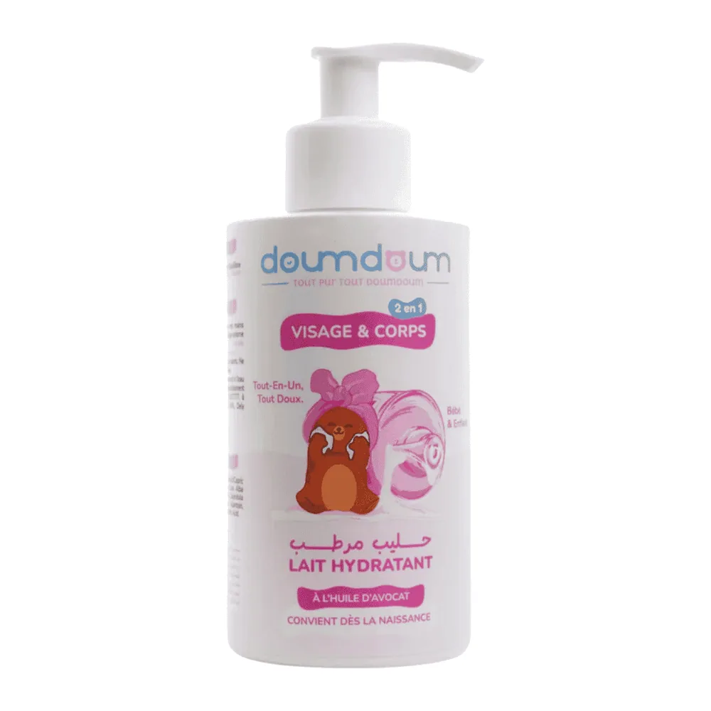 Doumdoum Lait Hydratant A l’Huile d’Avocat 250ml
