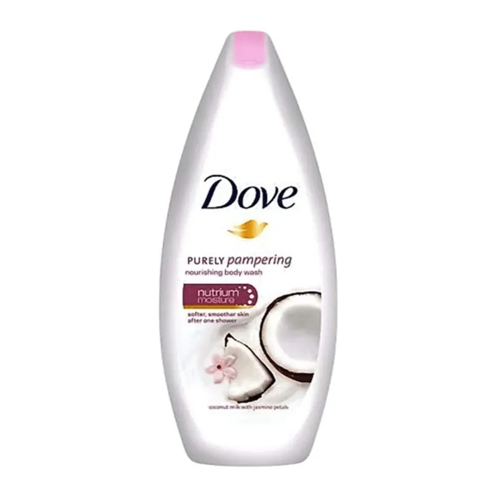 Dove Gel Douche 500Ml Soin Apaisant Au Lait De Coco Eet Petales De Jasmin