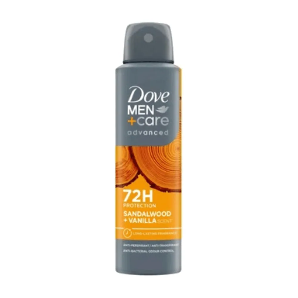 Dove Men +care Sandalwood + Vanilla Deo 250ml