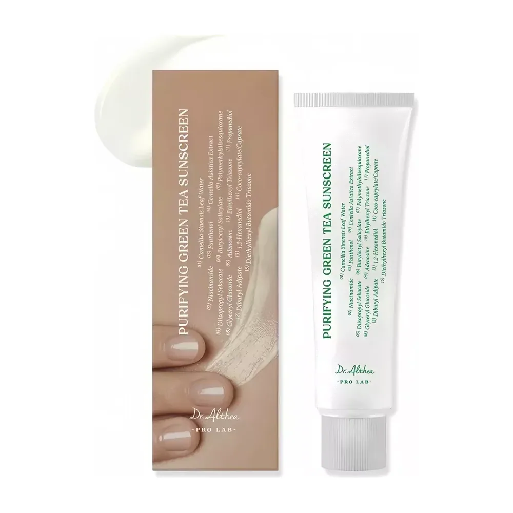 DR ALTHEA PURIFYING GREEN TEA SUNSCREEN 50ml