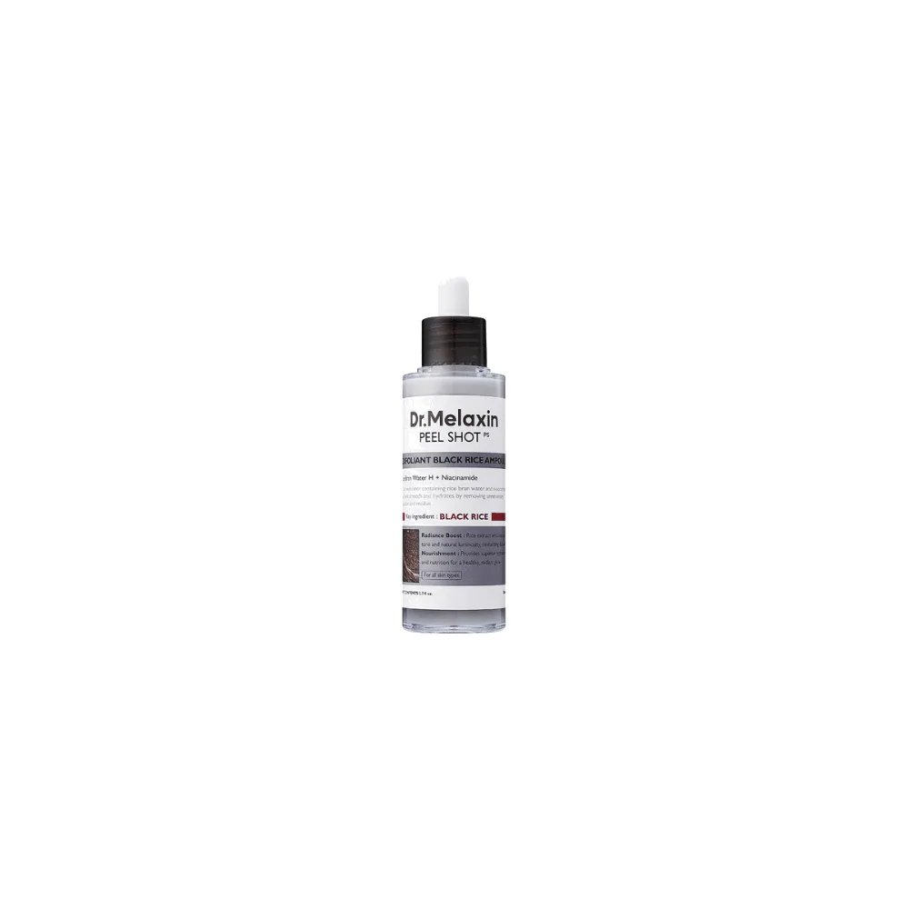 Dr. Melaxin Peel Shot Exfoliating Black Rice Ampoule – 80ml