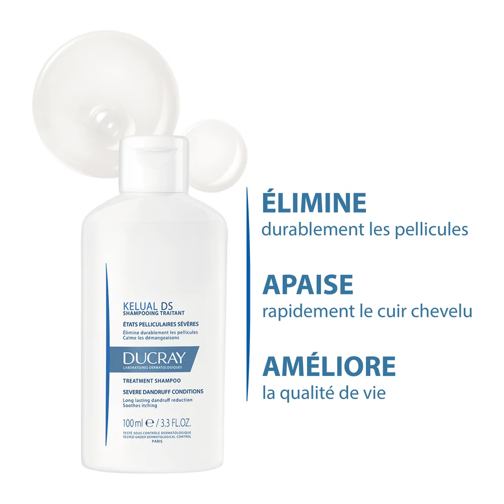 Ducray Shampooing Traitant États Pelliculaires Sévères Kelual Ds