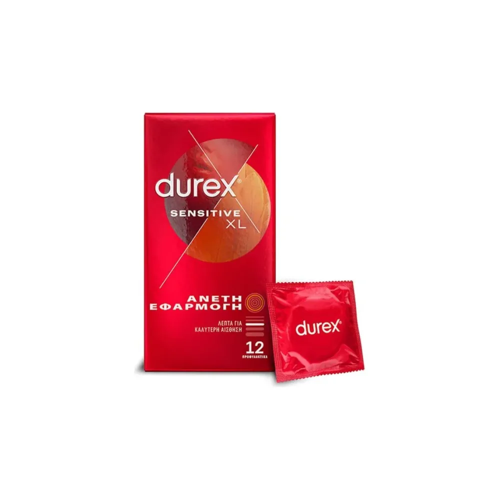 Durex Sensitive XL Boite de 12 préservatifs