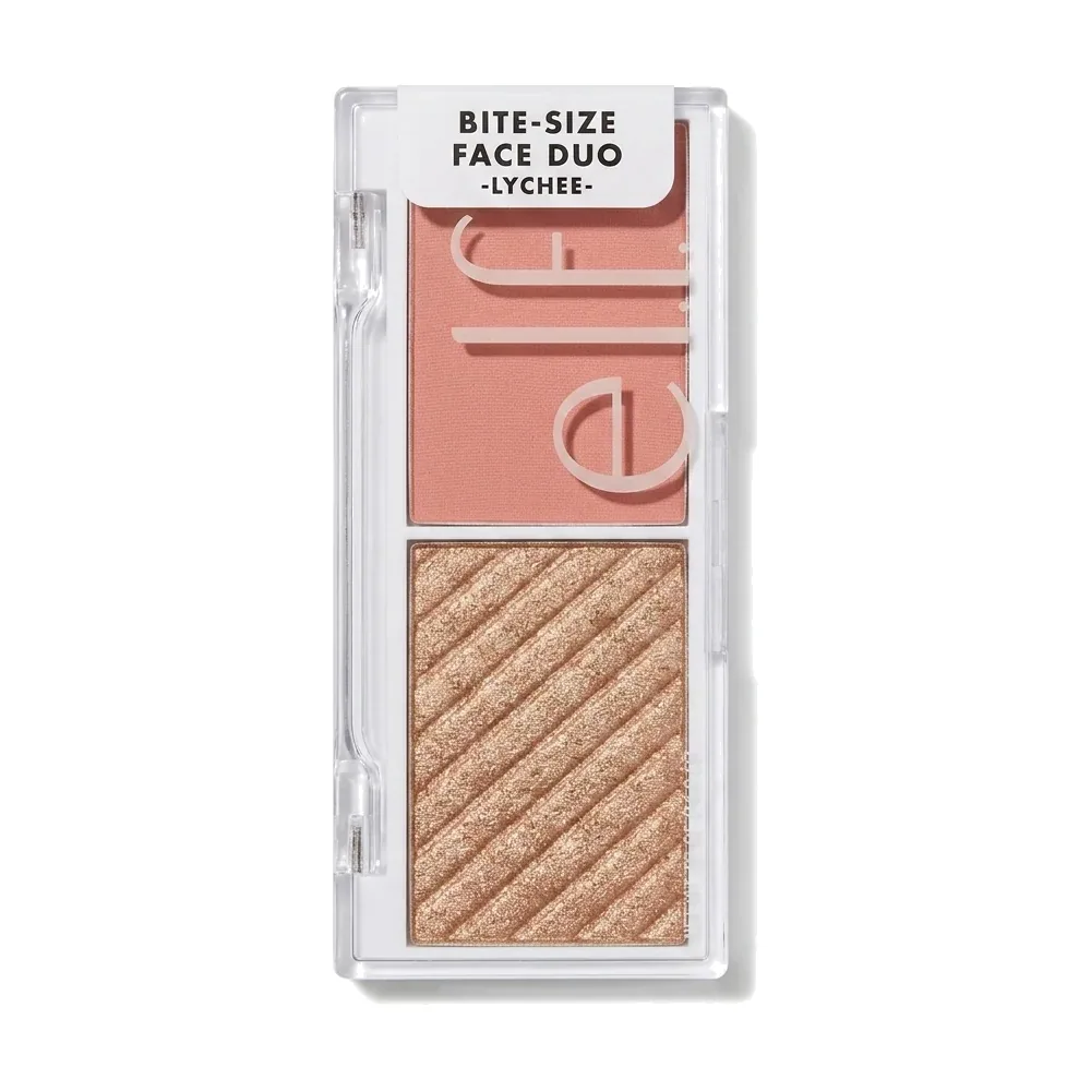 e.l.f. – BITE-SIZE FACE DUO -LYCHEE- – Teint Bonne Mine Instantané – 0.14 oz (4 g)