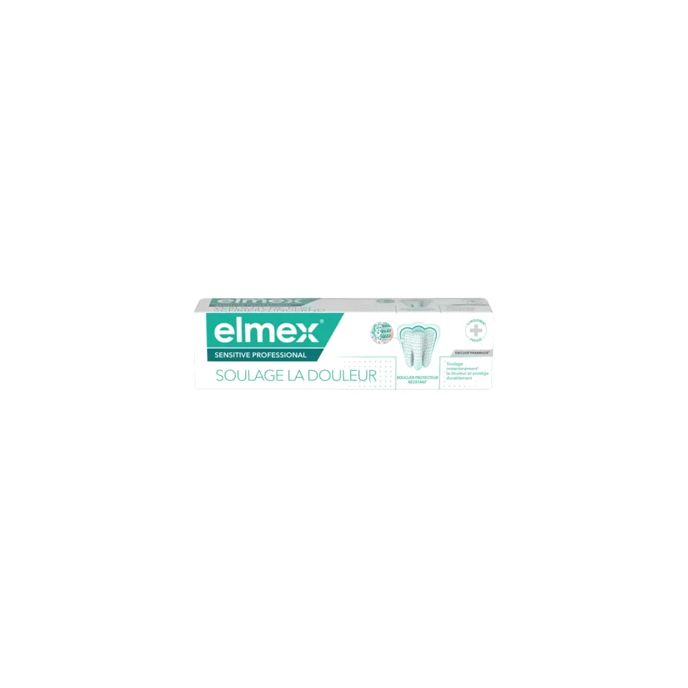 Elmex Sensitive Professionel Soulage La Douleur 75ml