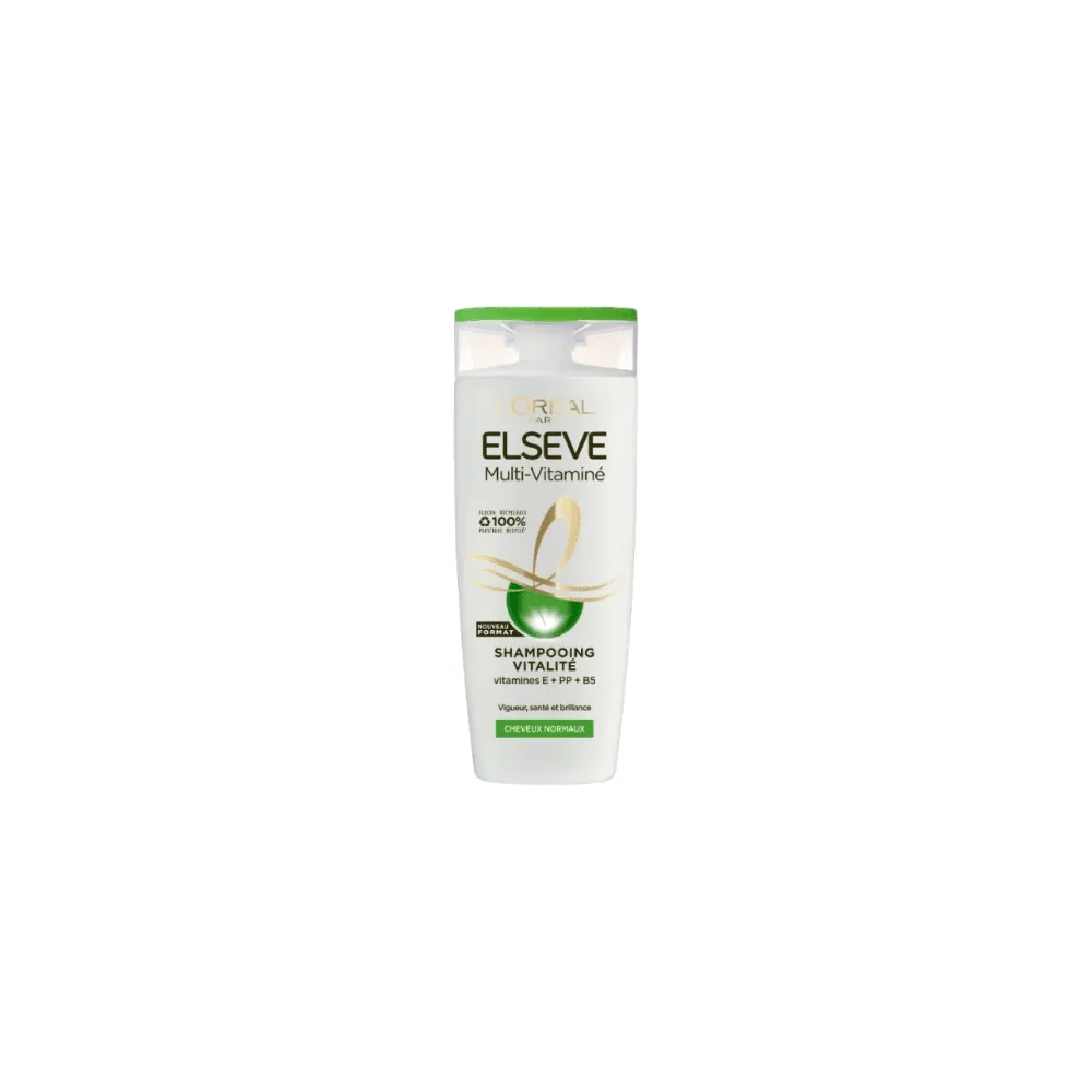 Elseve Shampoo Vitalité E + Pp + B5 Cheveux Normaux 250ml