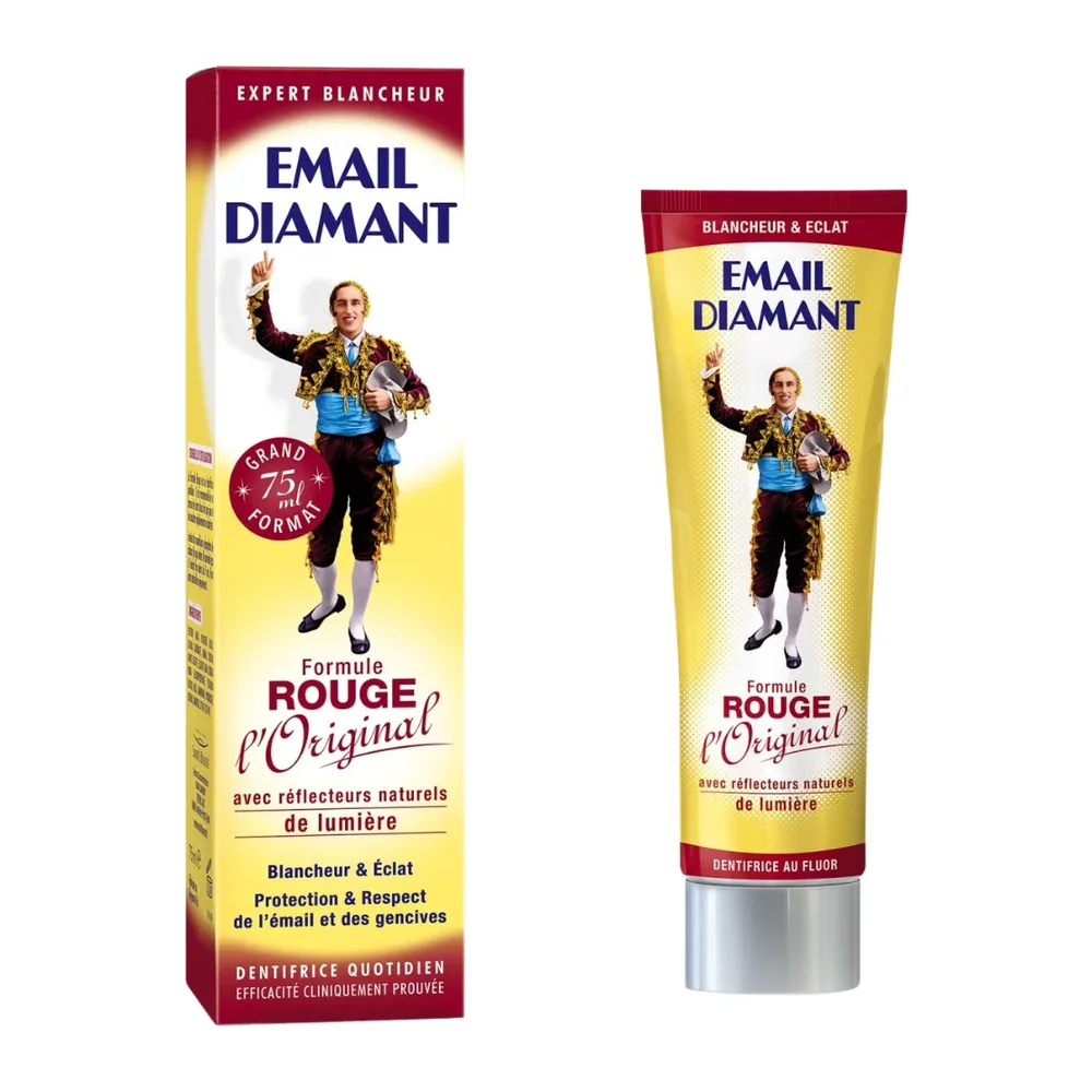 Email Diamant Dentifrice 75Ml Formule Rouge