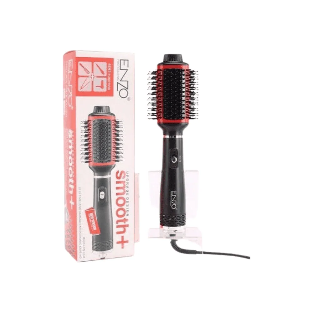 Enzo Pro Smooth+ Hot Air Hair Brush