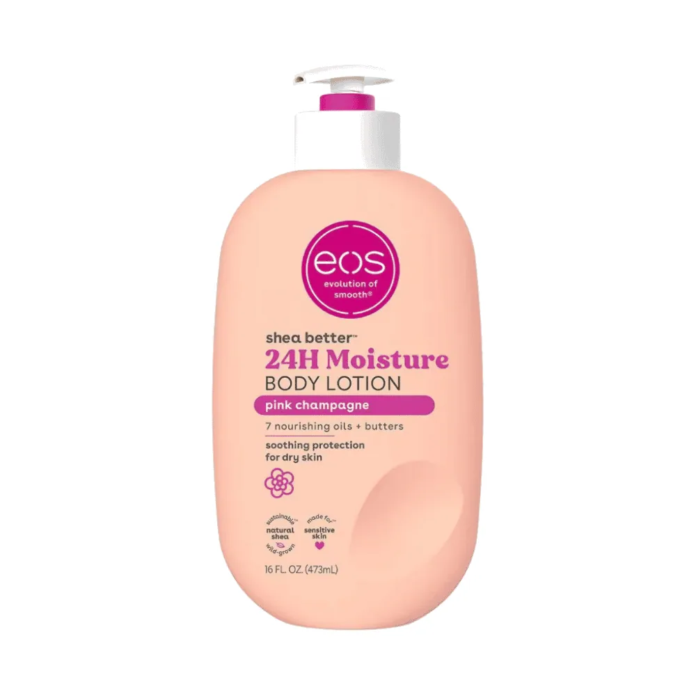 Eos 24h Moisture Pink Champagne Body Lotion 473ml