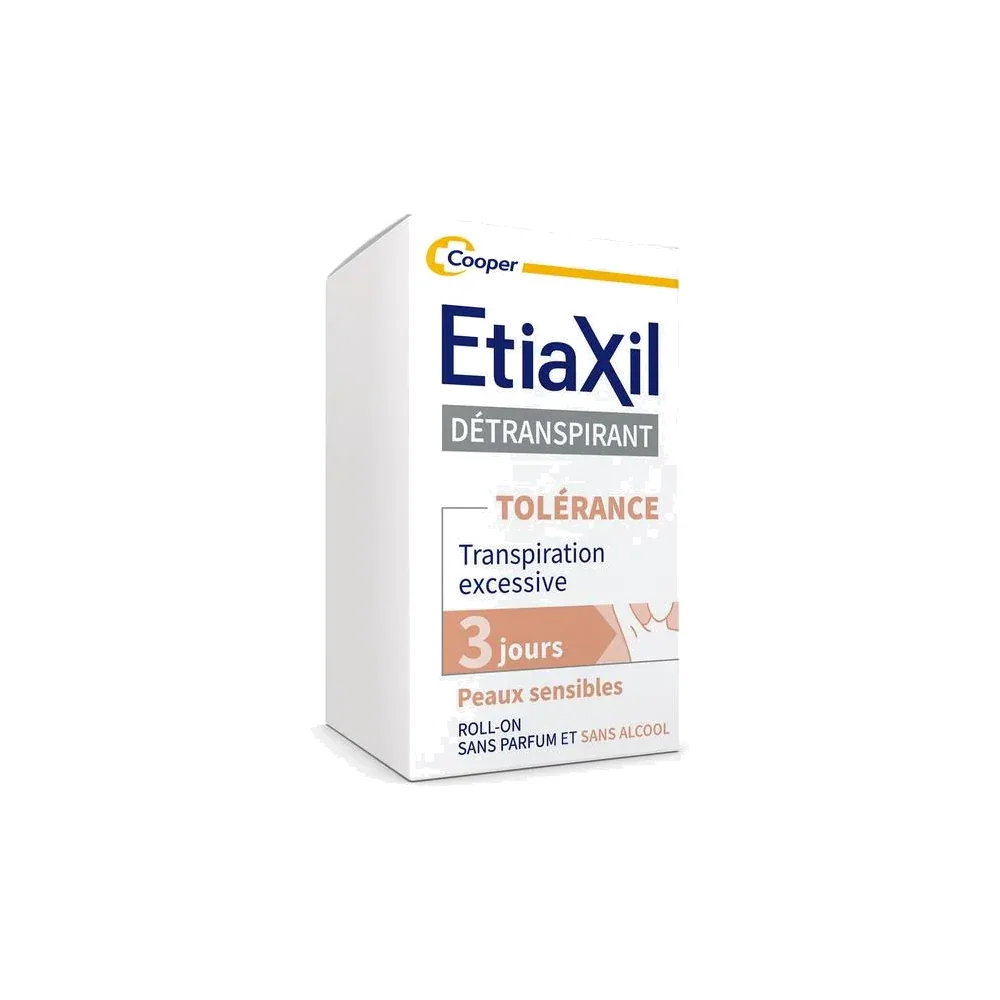 Etiaxil Détranspirant Tolérance Roll-On