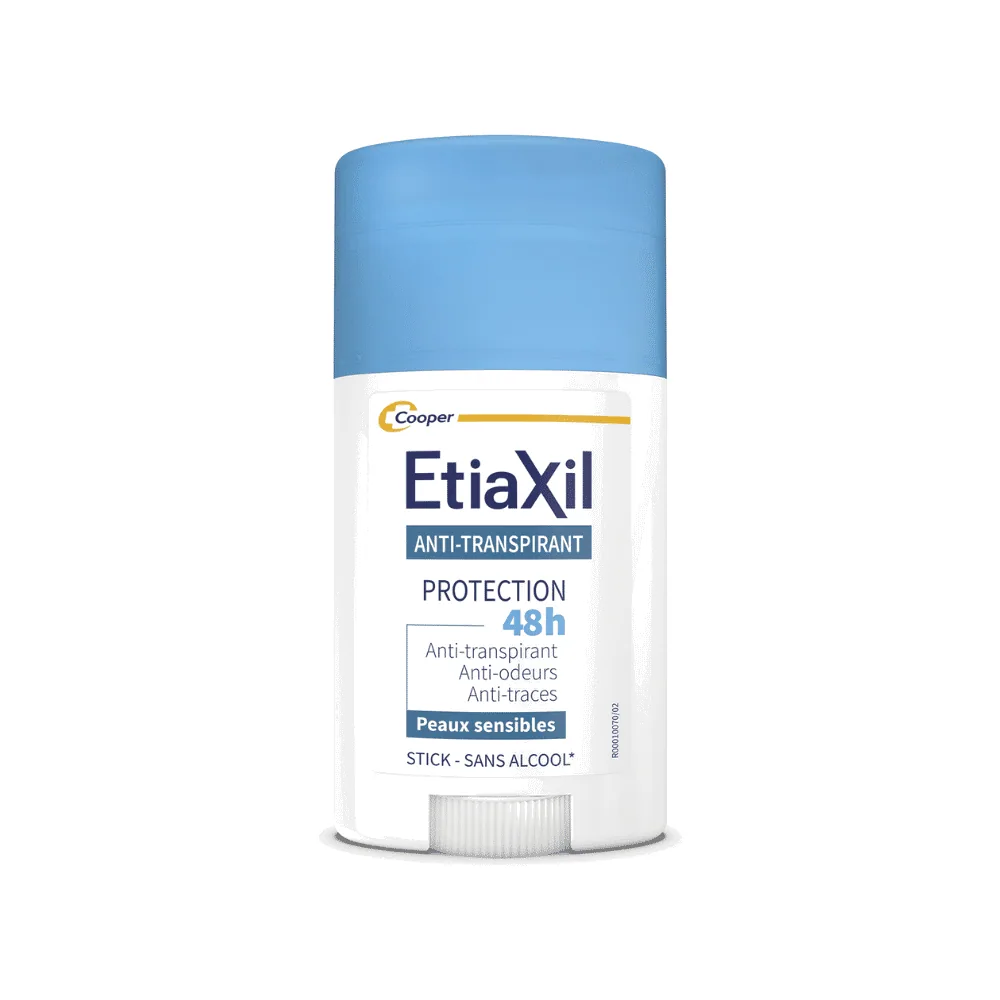 Etiaxil Stick Anti Transpirant Peaux Sensibles 40ml
