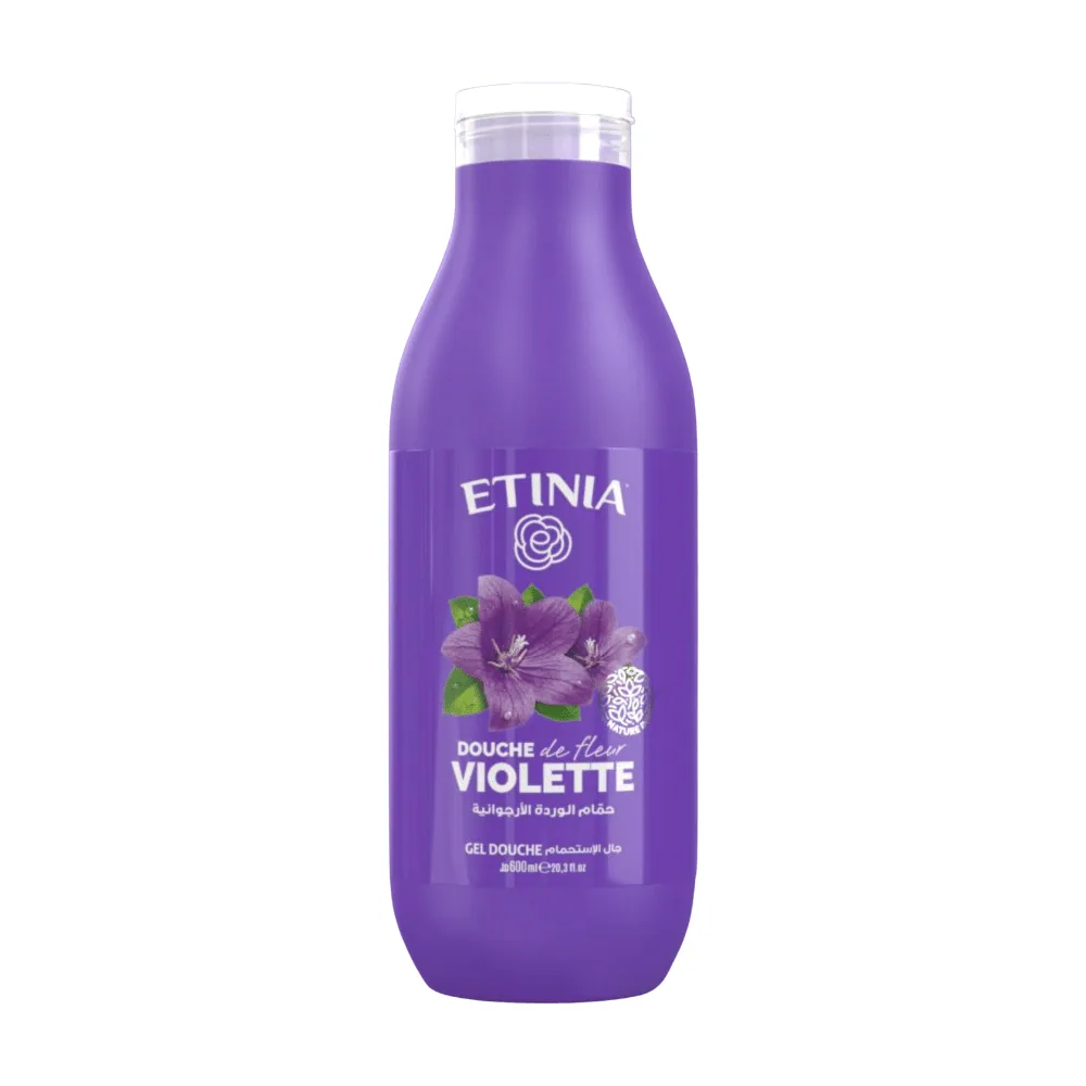 Etinia Gel Douche Fleur Violette 600ml