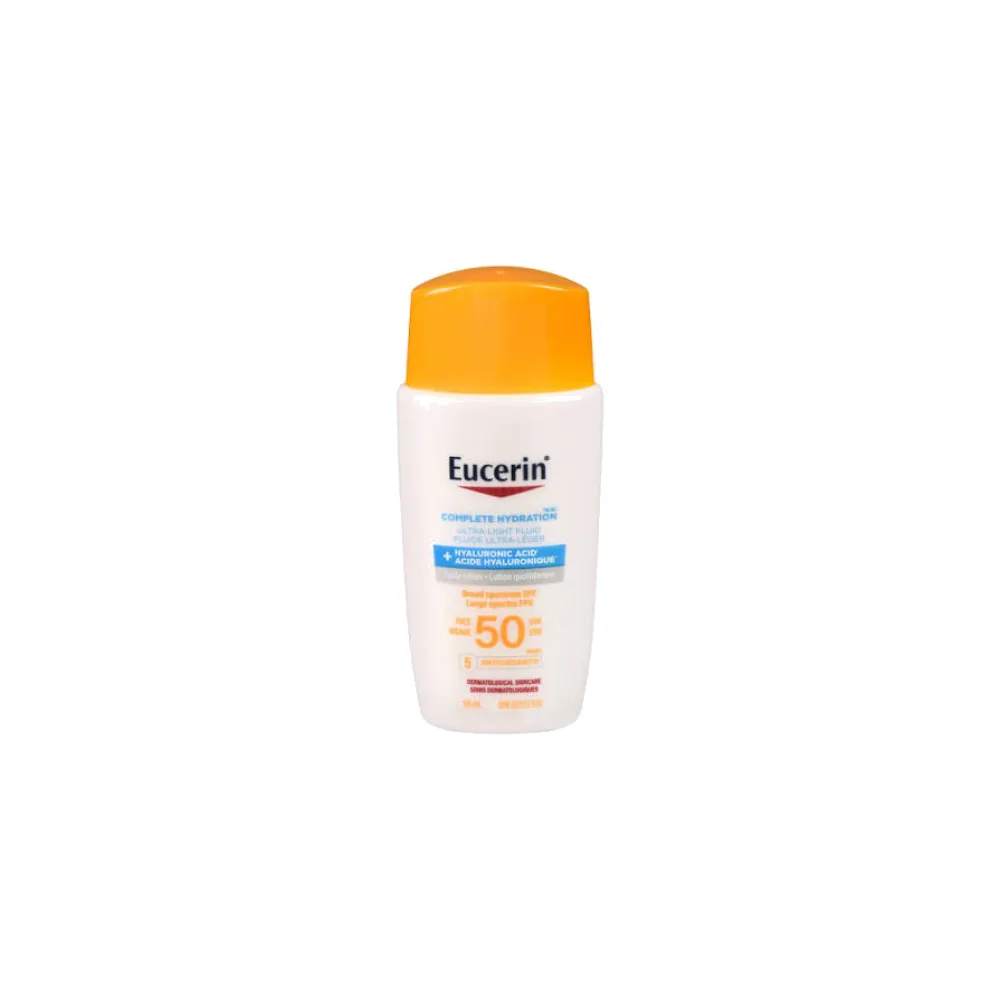 Eucerin Complete Hydration Fluide Ultra Léger Spf 50 50ml
