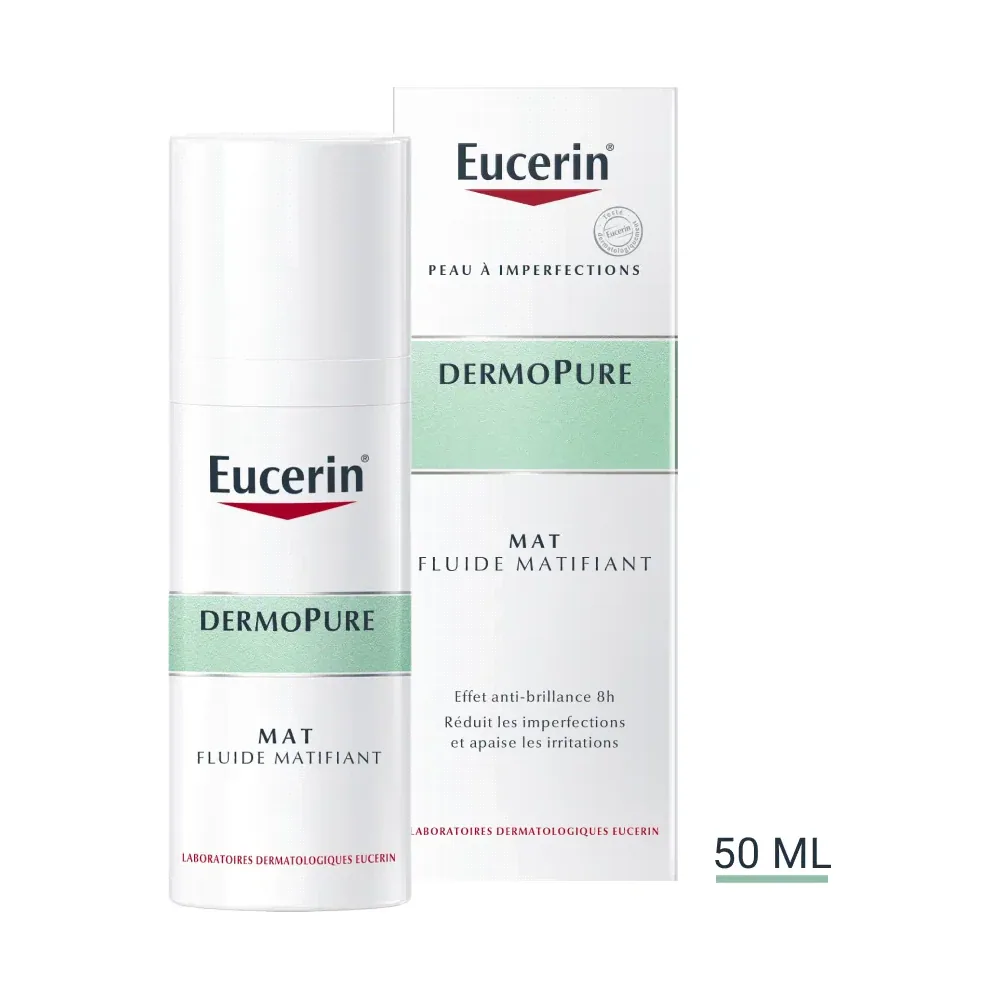 Eucerin Dermo Purifyer Oil Control Fluide Mattifiant 50ml