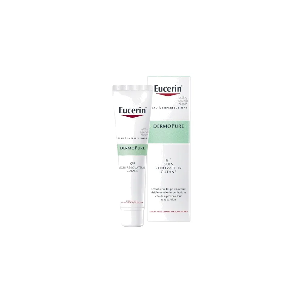 Eucerin DermoPure K10 Soin Rénovateur Cutané 40ml