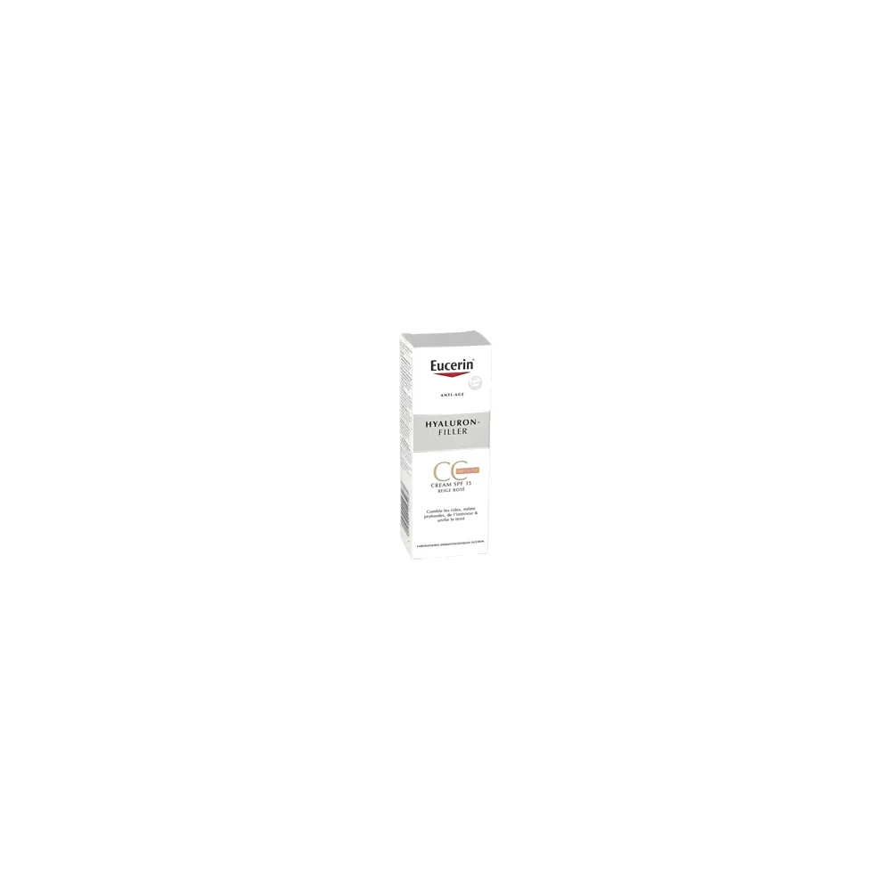 Eucerin Hyaluron Filler CC crème beige doré 50 ml