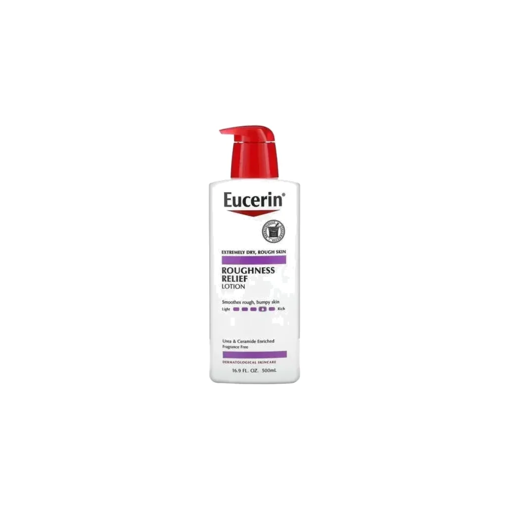 Eucerin Roughness Relief Lotion – Soin Hydratant Intense pour Peaux Rugueuses, 500ml