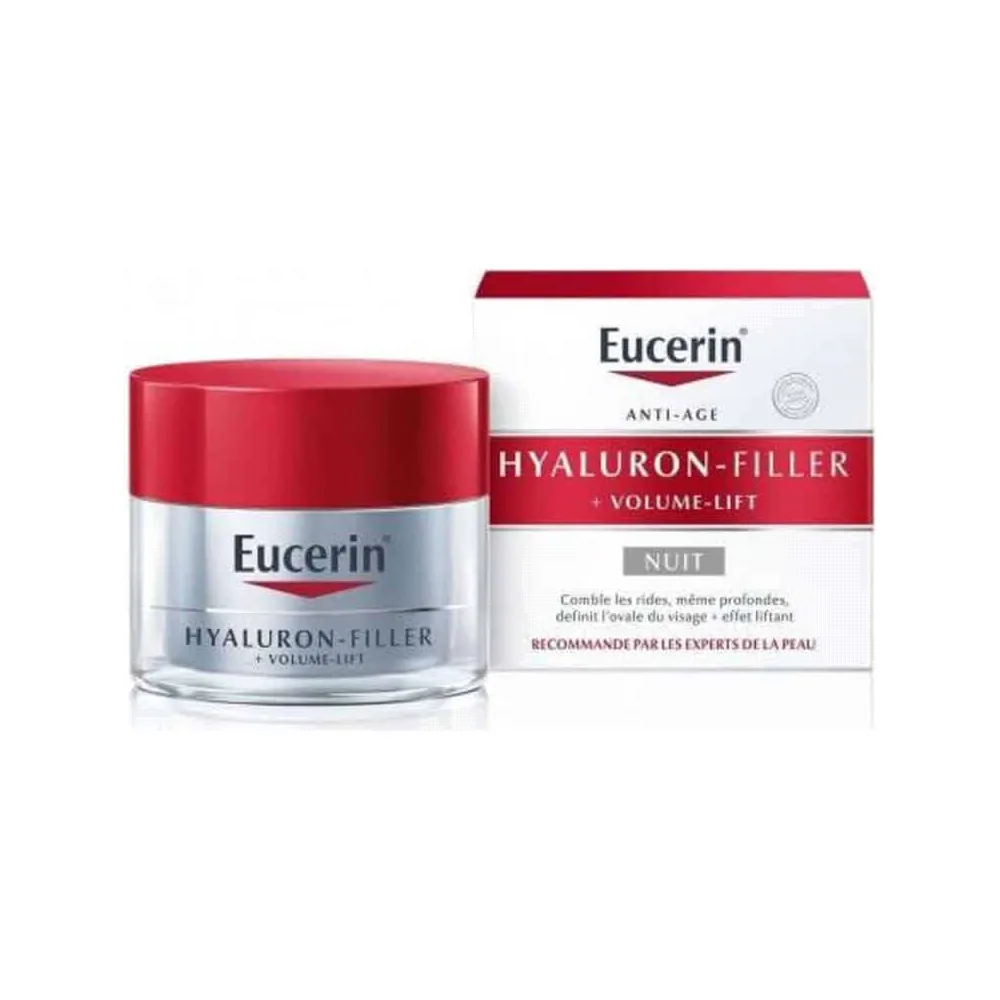 Eucerin Soin Anti Rides Hyaluron-Filler+Volume Lift Soin De Nuit – 50Ml