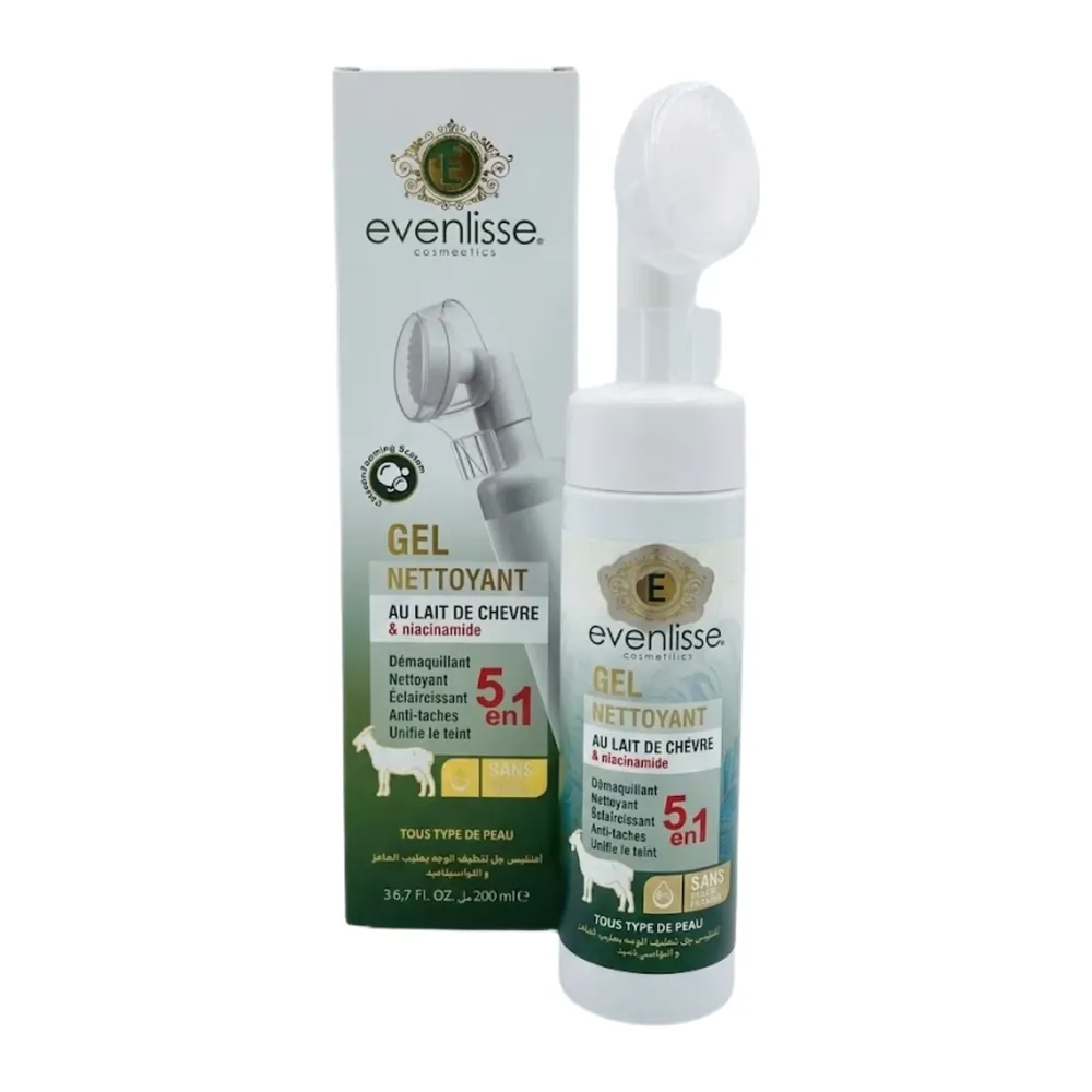 Evenlisse Gel Nettoyant 200Ml Au Lait De Chevre