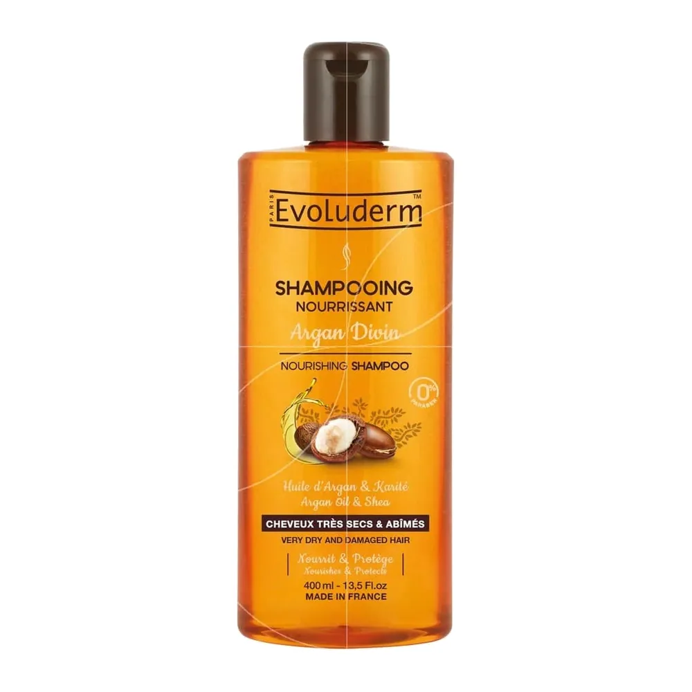 Evoluderm Shampooing Nourrissant Argan Divin 400ml