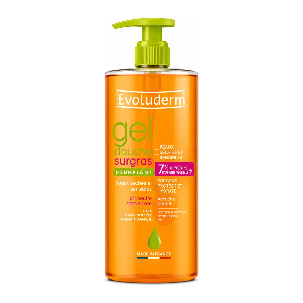 Evoluderm Surgras Gel Douche 500ml