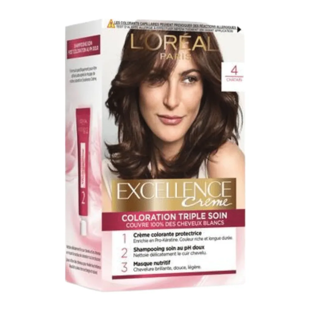 Excellence Coloration N 4 Chatain