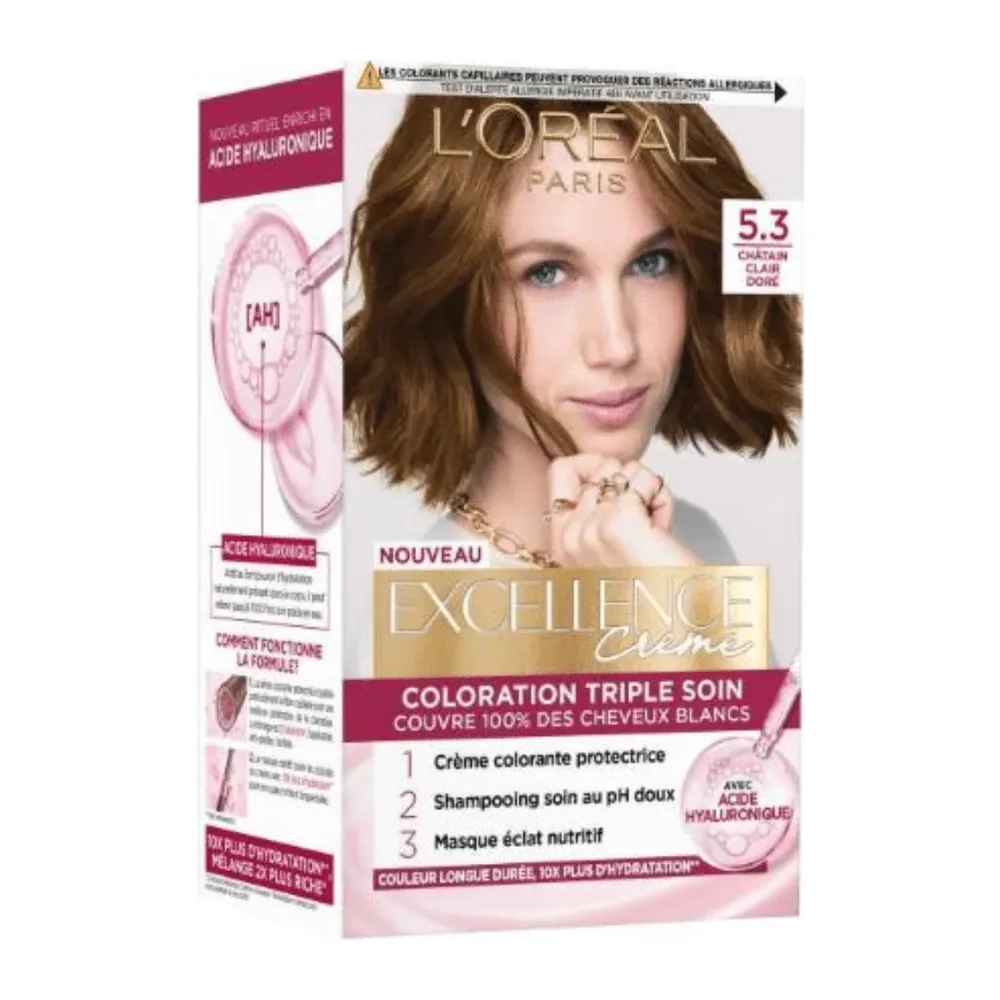 Excellence Coloration N 5.3 Chatain Clair Dore
