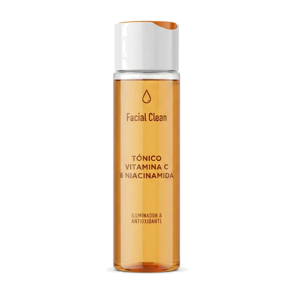 Facial Clean – Tónico Vitamina C & Niacinamida – Éclaircissant & Antioxydant