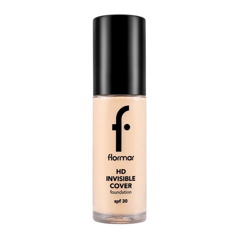 Flormar Foundation Hd Invisible Cover 30Spf 20 Porcelain