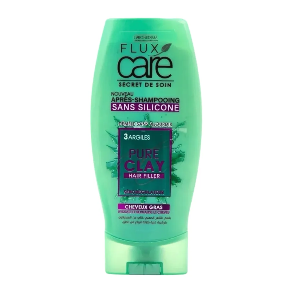 Flux Care Apres Shampooing Pure Clay Cheveux Gras