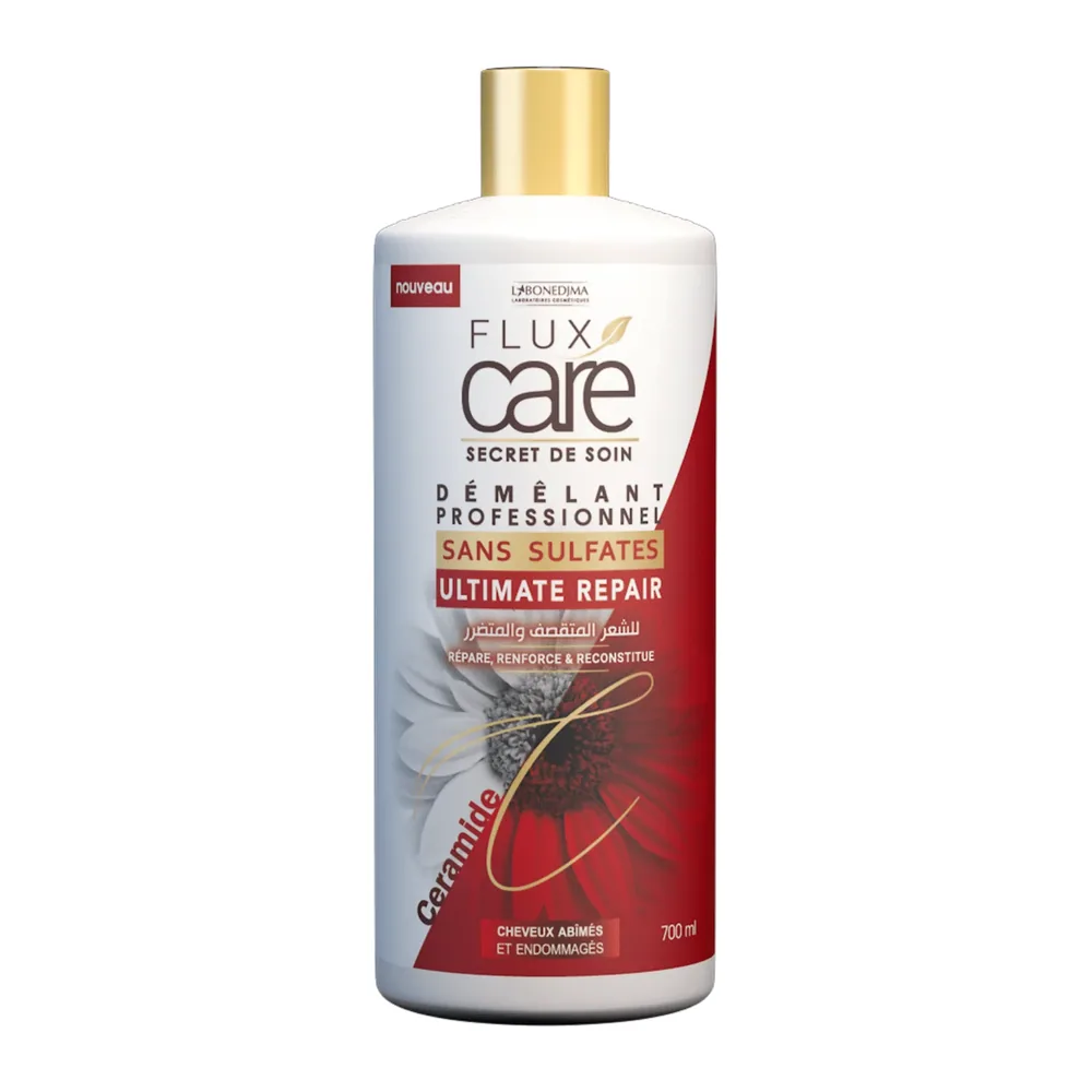 Flux Care Apres Shampooing 700Ml Ultimate Repaire Cheveux Abimes