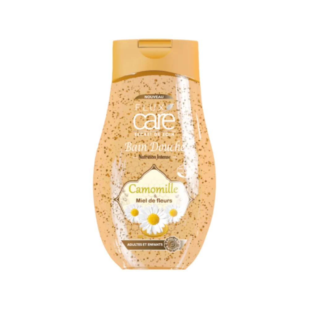 Flux Care Bain Douche Camomille & Miel De Fleurs 245ml