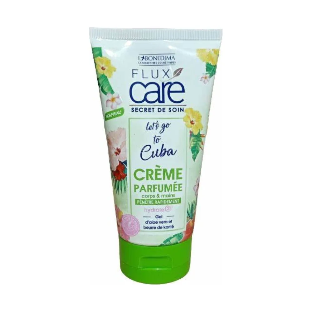 Flux Care Crème Parfumee Corps&mains Aloe Vera Et Beurre De Karité 150ml