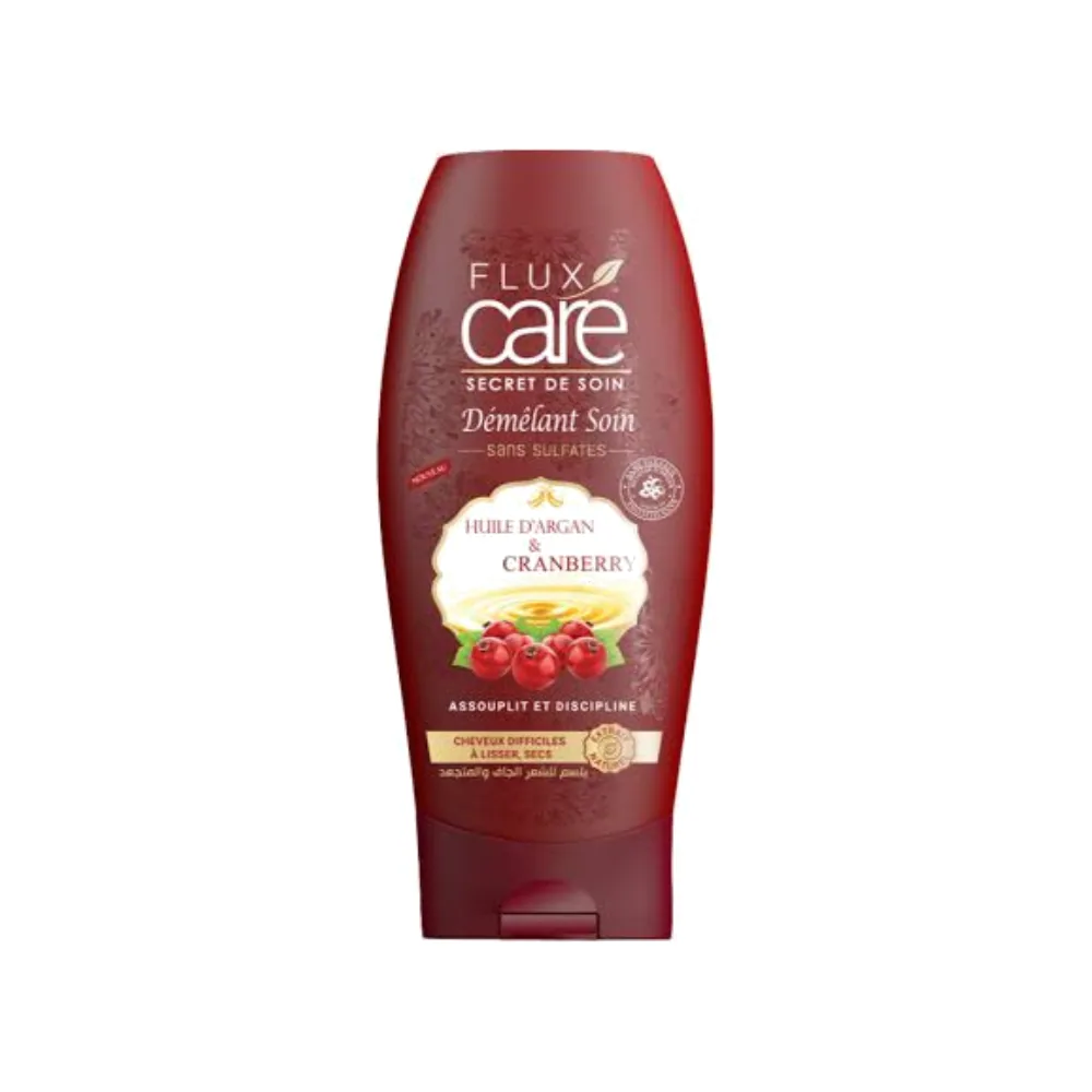 Flux Care Démelant Soin Argan & Cranberry Aprés Shampoing 240ml