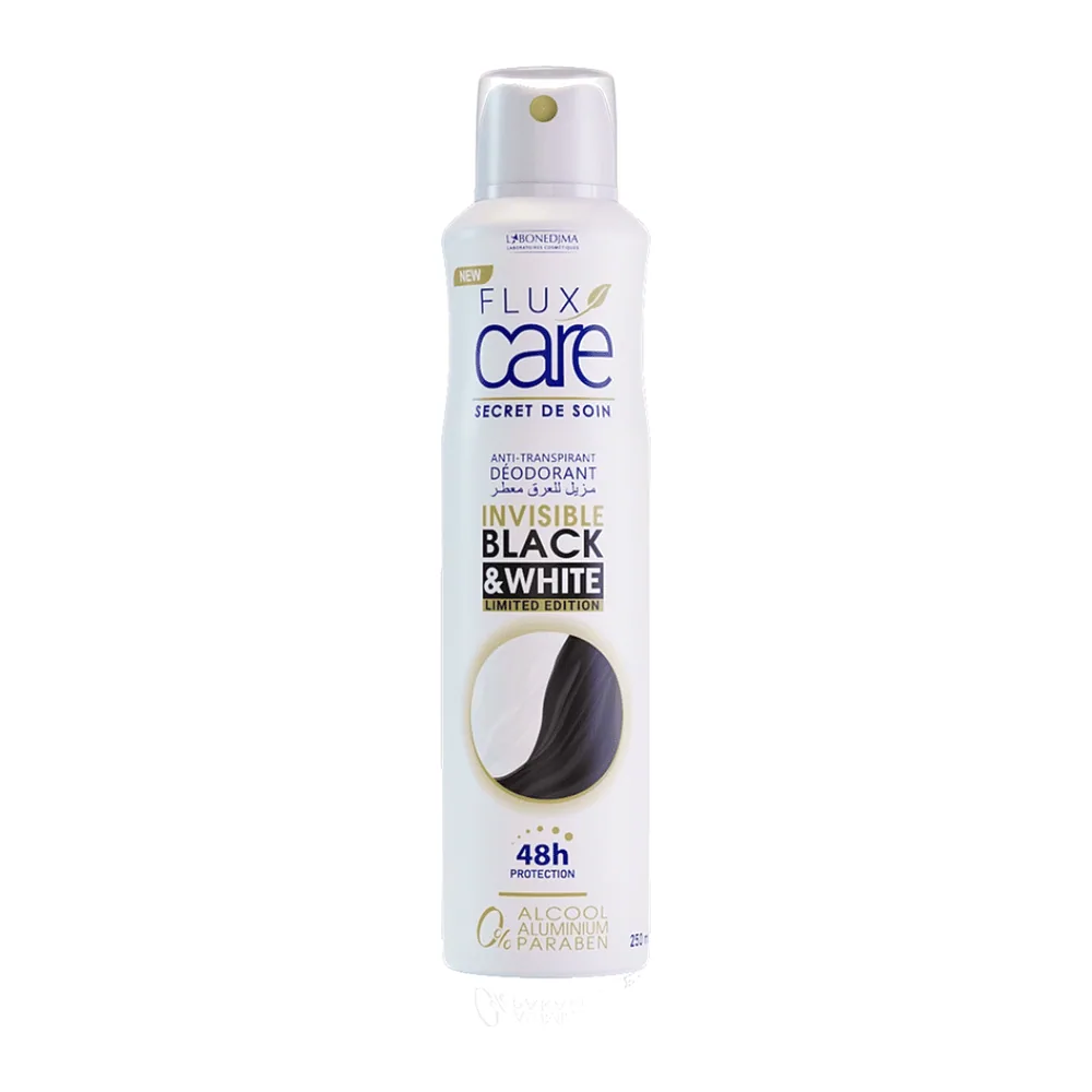 Flux Care Déodorant Black & White 250ml
