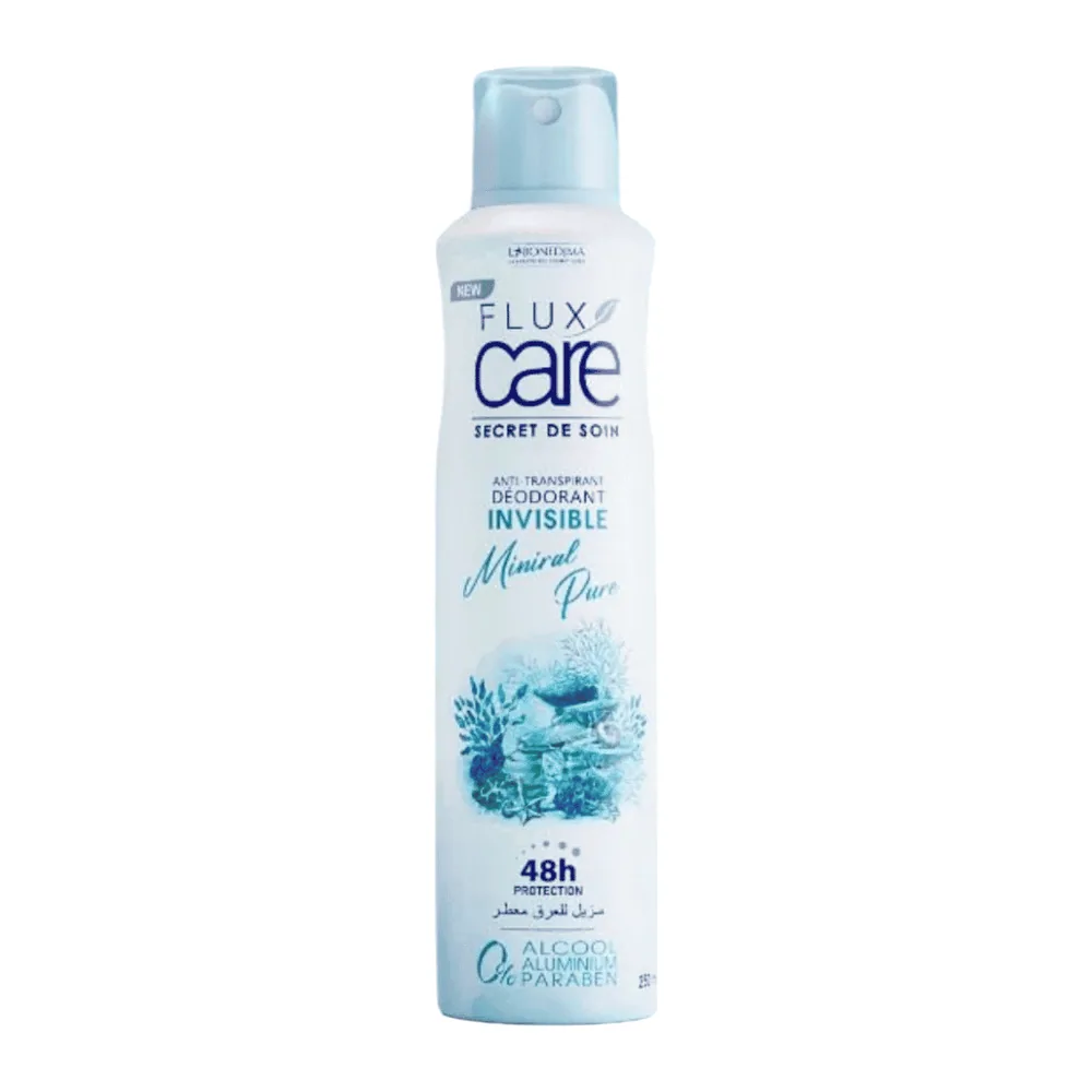Flux Care Déodorant Mineral Pure 48h 250ml