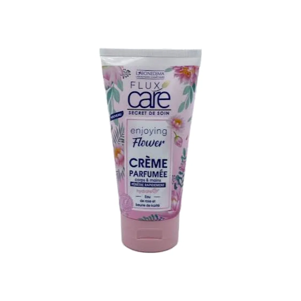 Flux Care Enjoying Flower Crème Parfumée Corp & Main 150ml