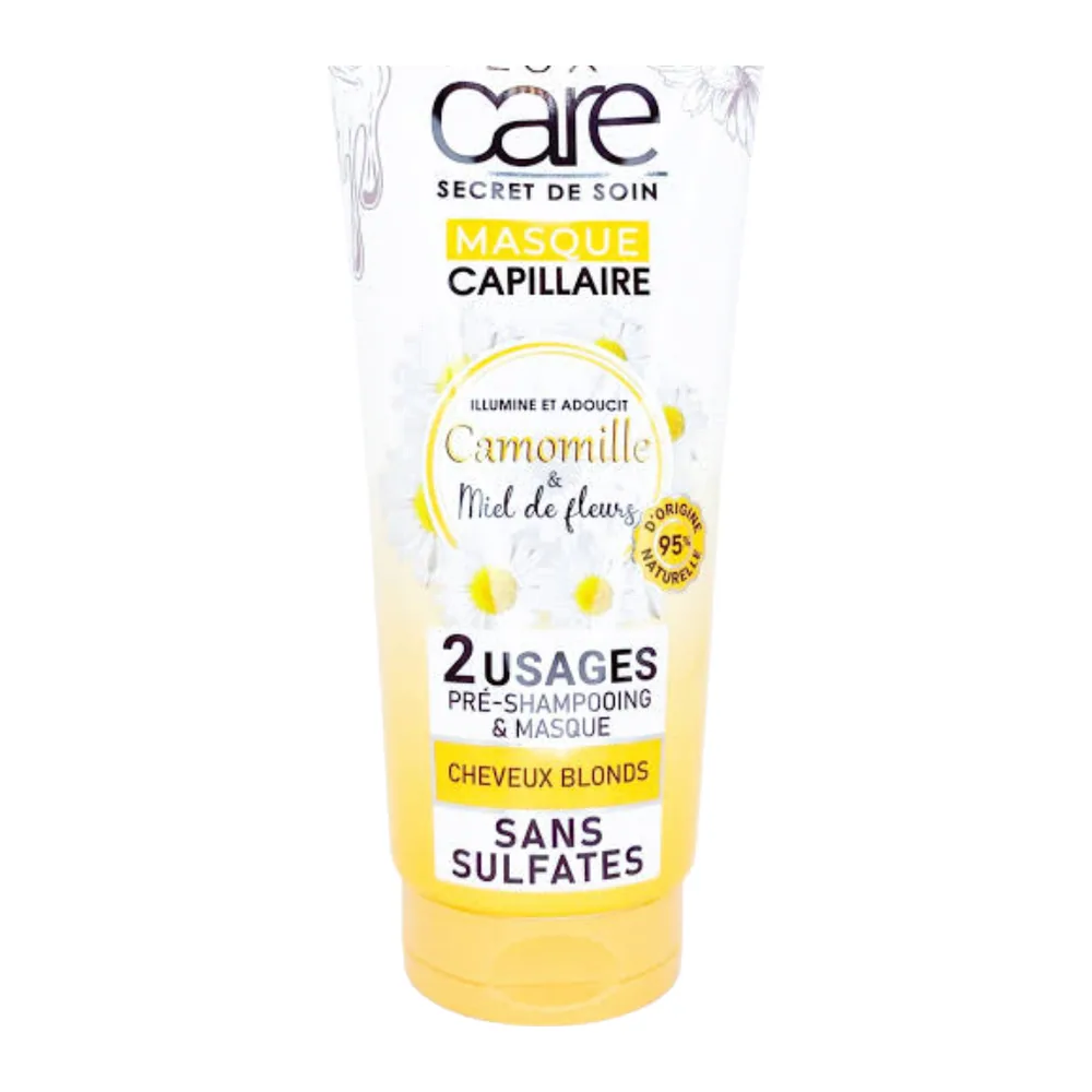 Flux Care Masque Capillaire Camomille Et Miel De Fleuirs 200 Ml