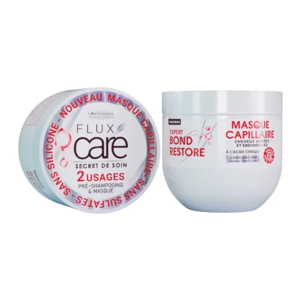 Flux Care Masque Et Pre-Shampooing Capilaire Expert Bond Restore