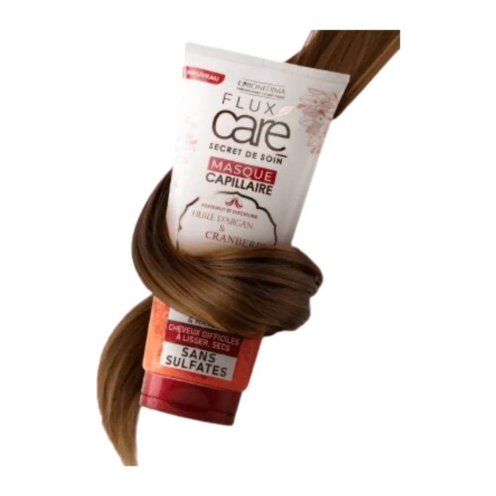Flux Care Masque Et Pre-Shampooing Capilaire 200Ml Huile D’Argan