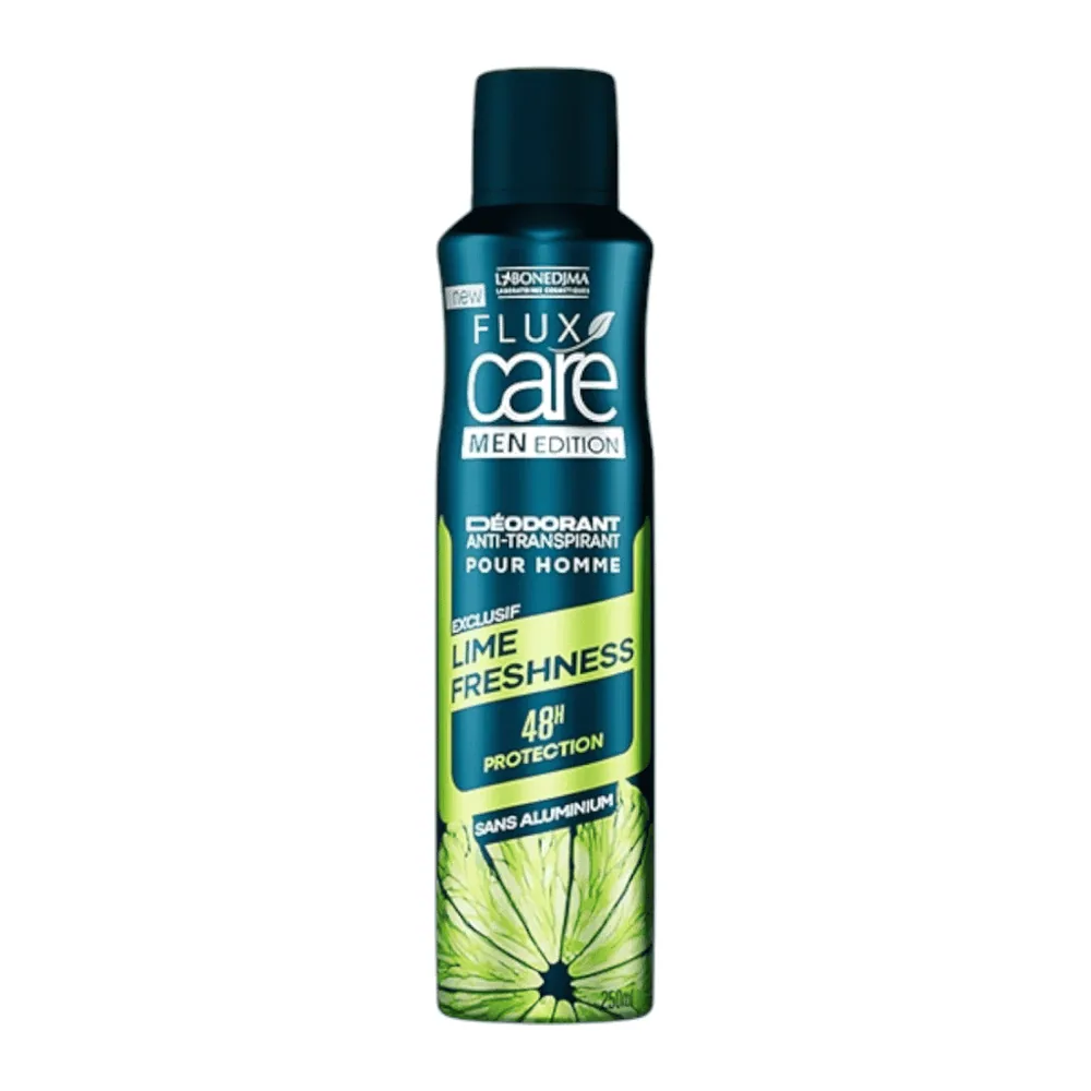 Flux Care Men Déodorant Lime Freshness 48h 250ml