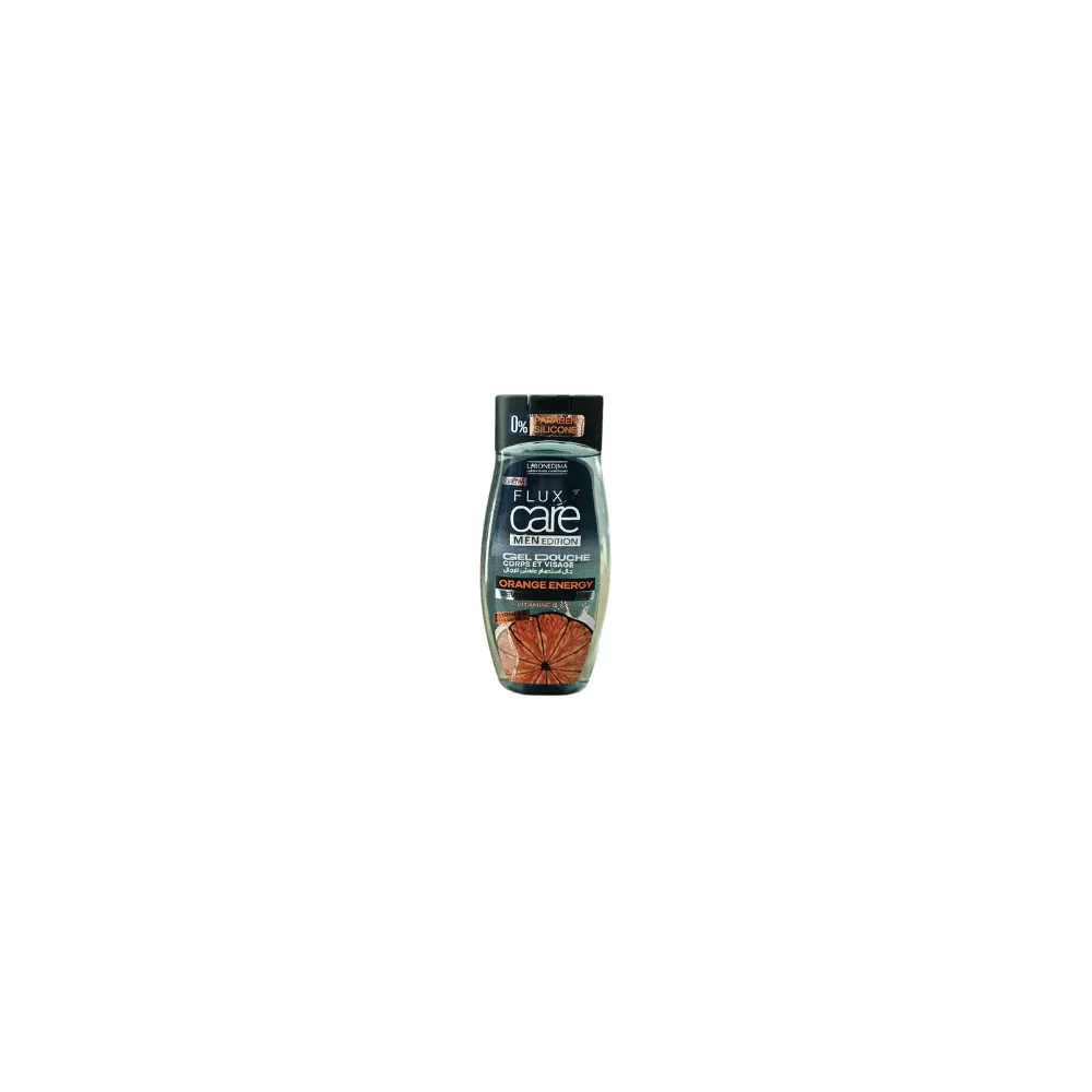 Flux Care Men Edition Gel Douche Orange Energy