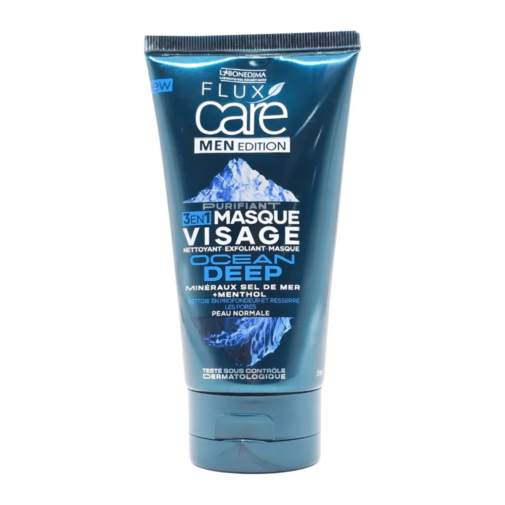 Flux Care Men Edition Masque Visage 150Ml Ocean Deep